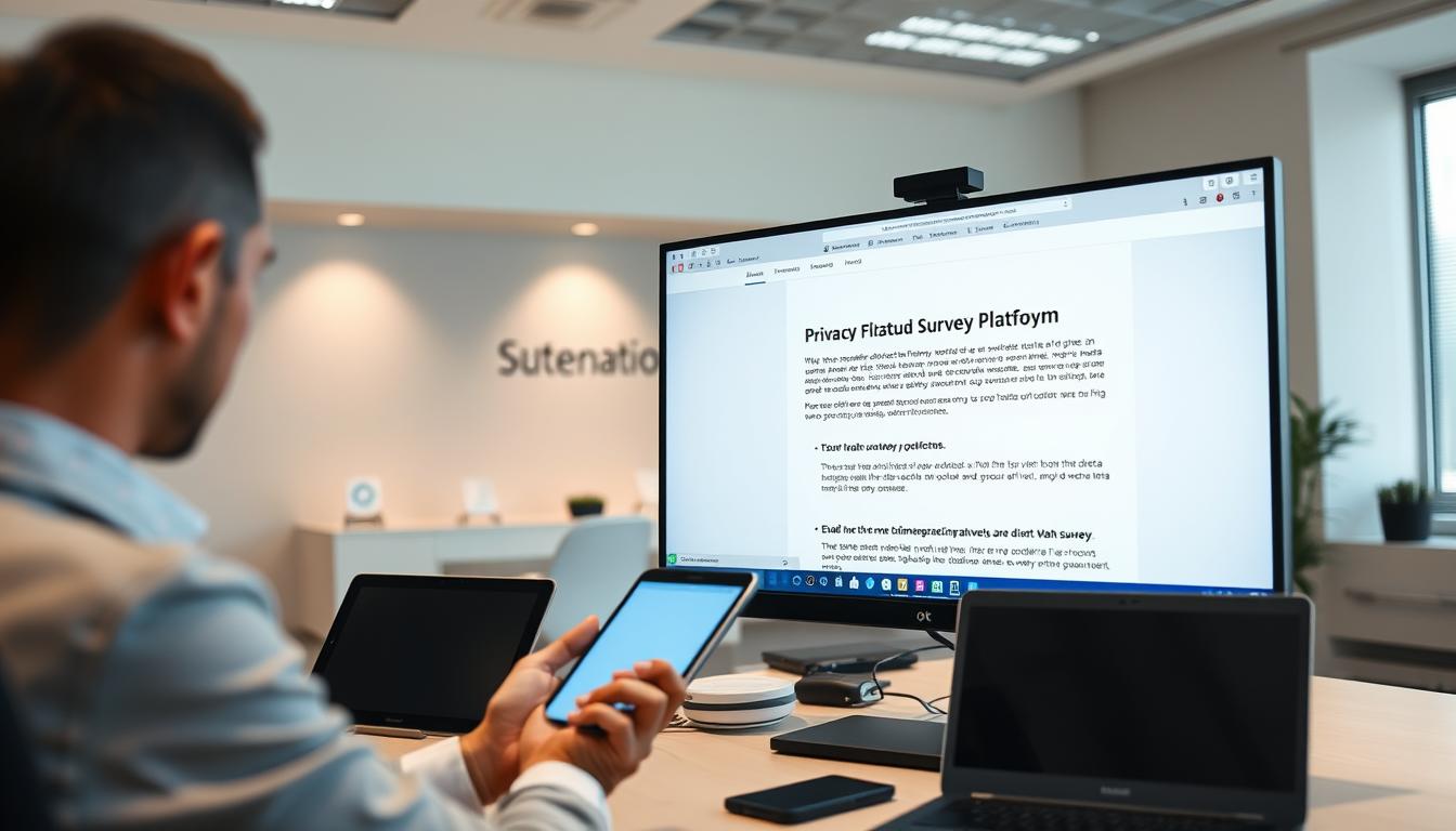 Datenschutz bei Umfrage-Portalen