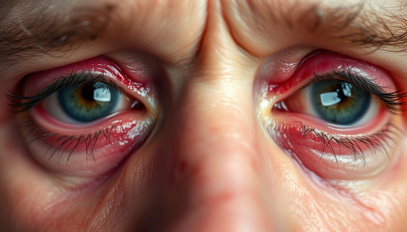 Trockene Augen Symptome